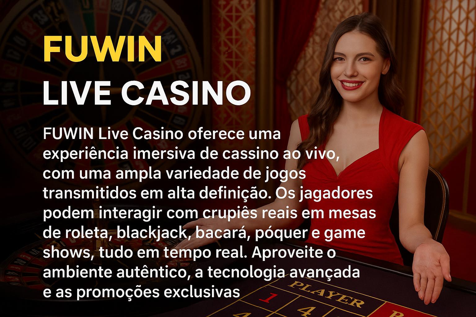 O FUWIN Live Casino lança promoções regularmente